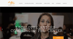 Desktop Screenshot of licelottebaiges.com